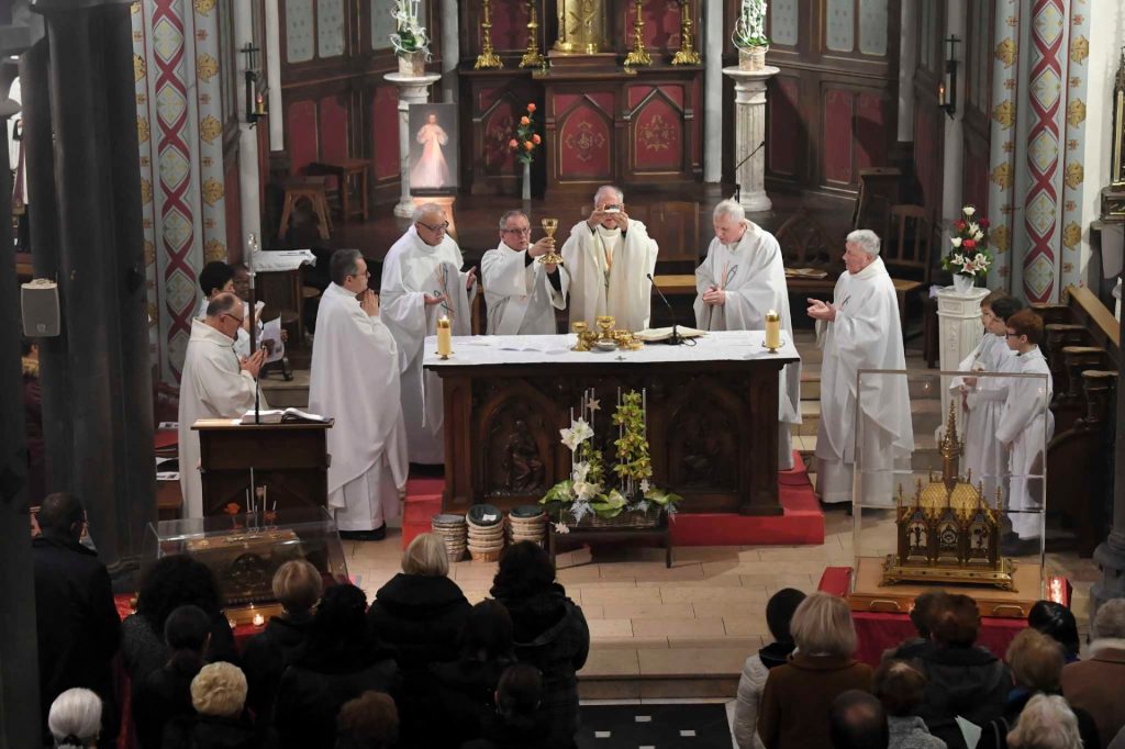 Clôture de la venue des reliques de Sainte Thérèse et de ses parents