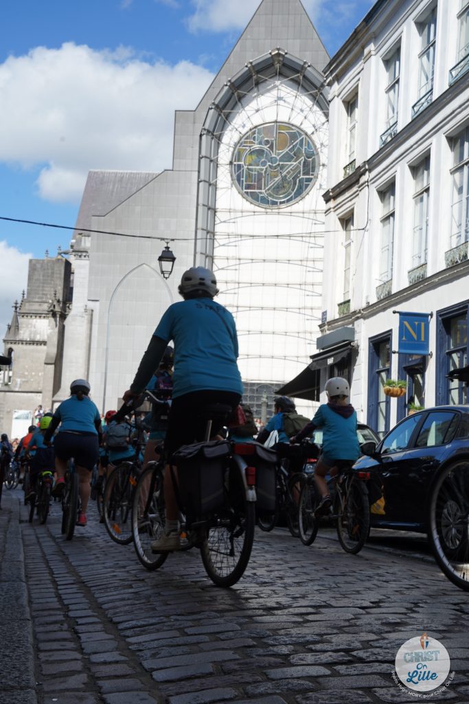 Pélé vélo collégiens 