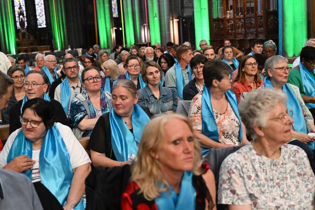 Messe d'envoi à Lourdes - réseau Saint Laurent