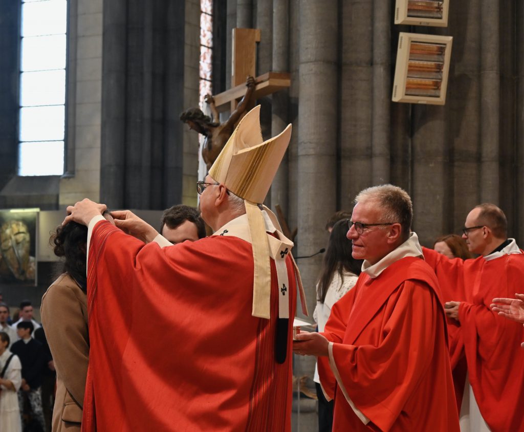 Confirmations d'adultes - cathédrale de Lille