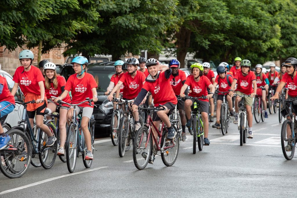 Pèlerinage des jeunes à vélo