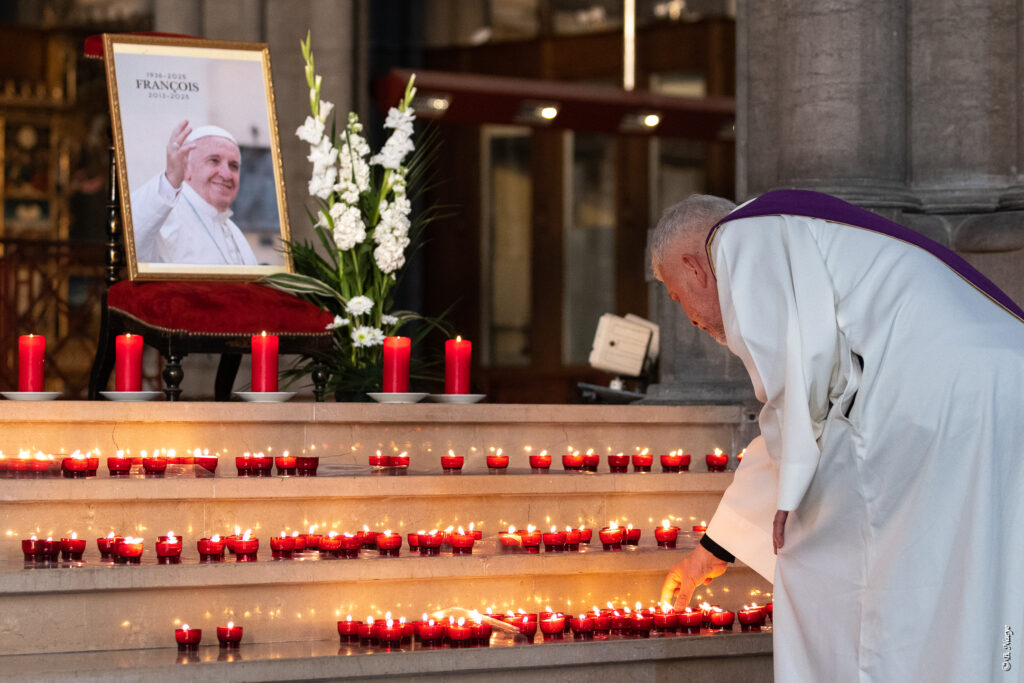 Veillée pour le Pape François à ND de la Treille