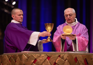 Foule messe des cendres