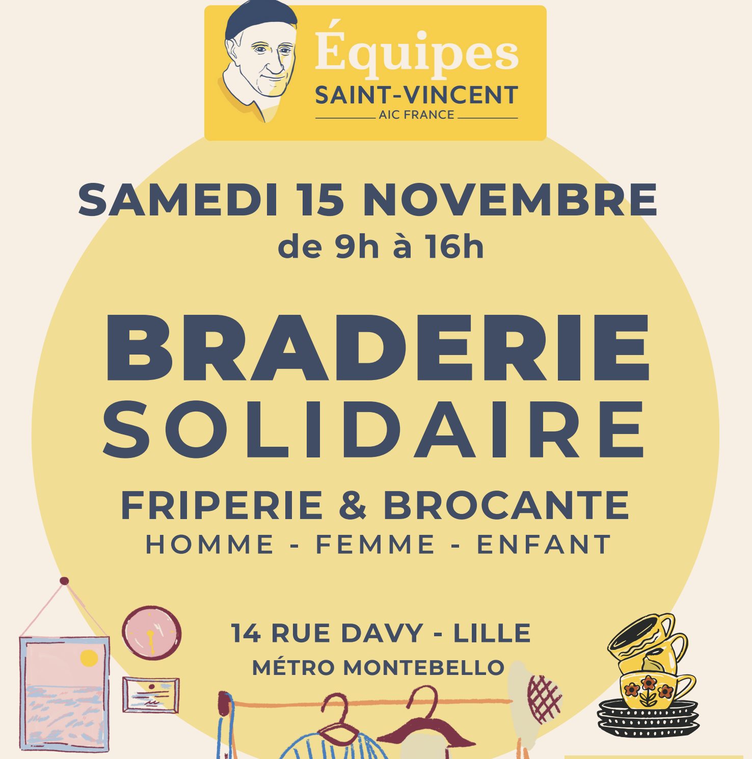 BRADERIE SOLIDAIRE