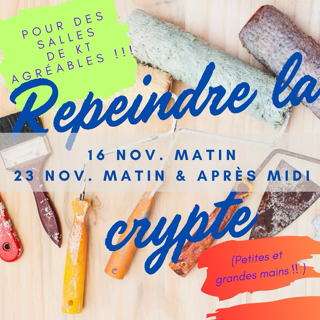 repeindre la crypte