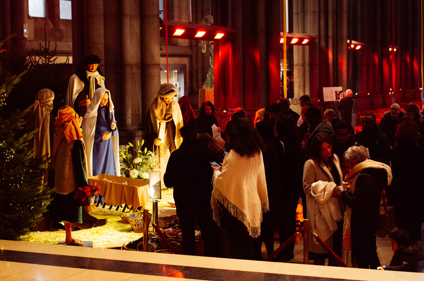 crèche noël cathédrale notre dame de la treille 3