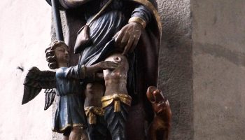 Statue de Saint-Roch_église Saint-Maurice-Ville_Lille