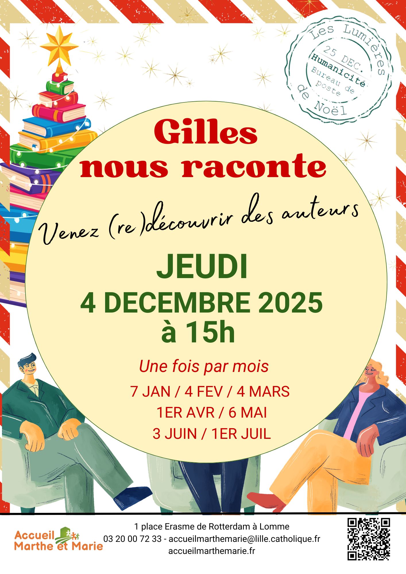 2025-26 Gilles raconte DECEMBRE 2025