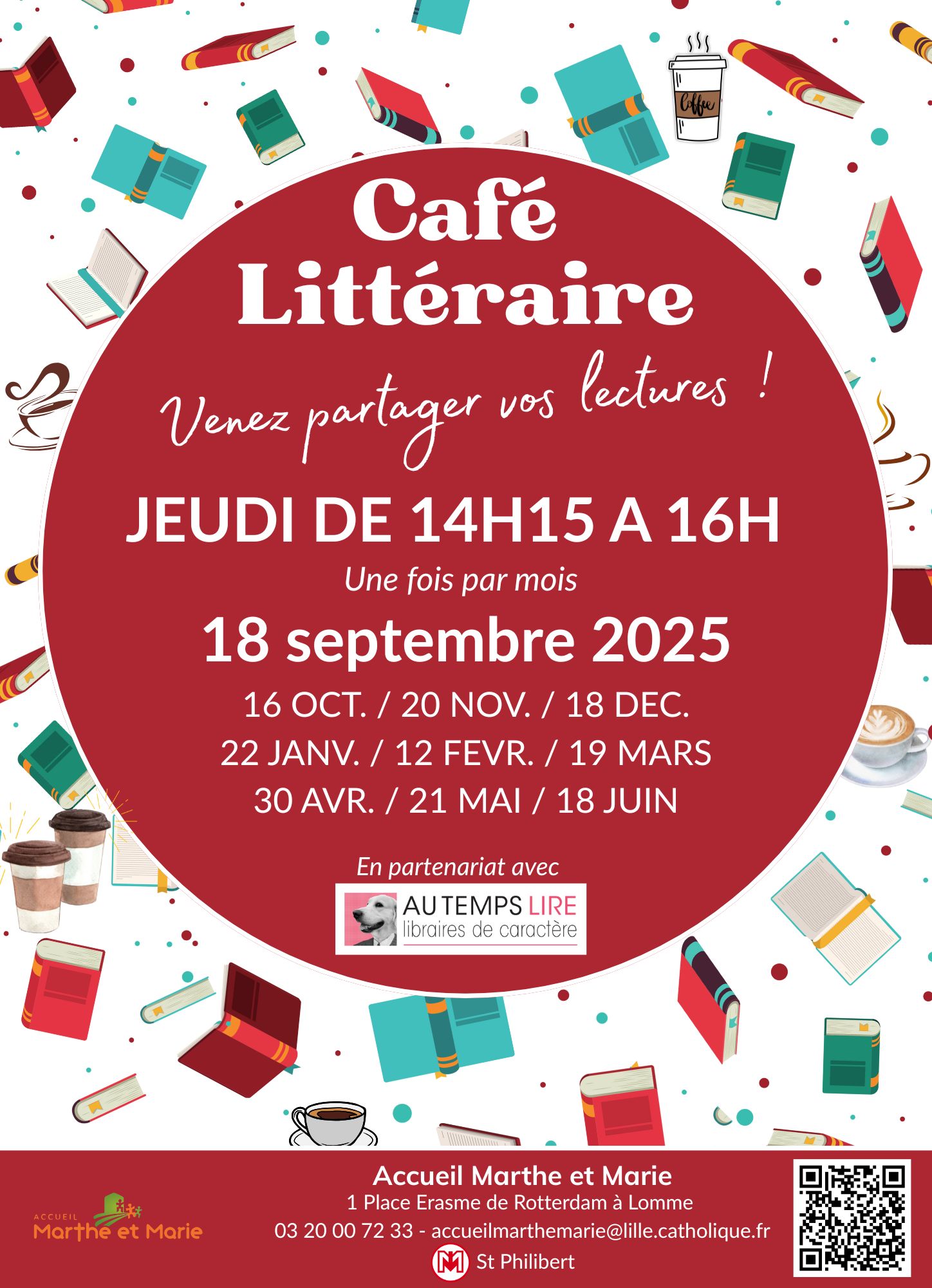 CAFE LITT 2025 2026 TTES DATES