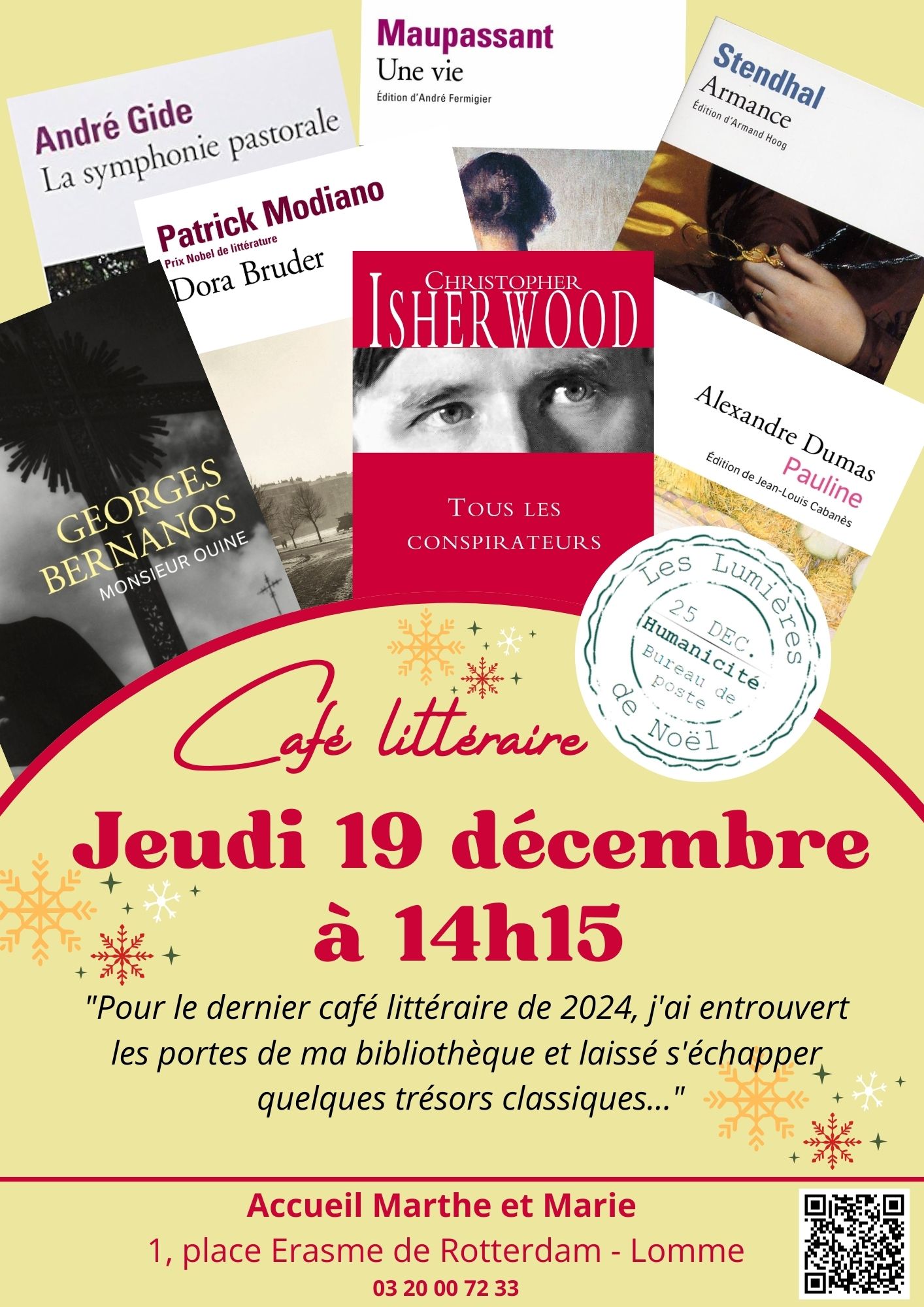 CAFE LITTERAIRE LIVRES