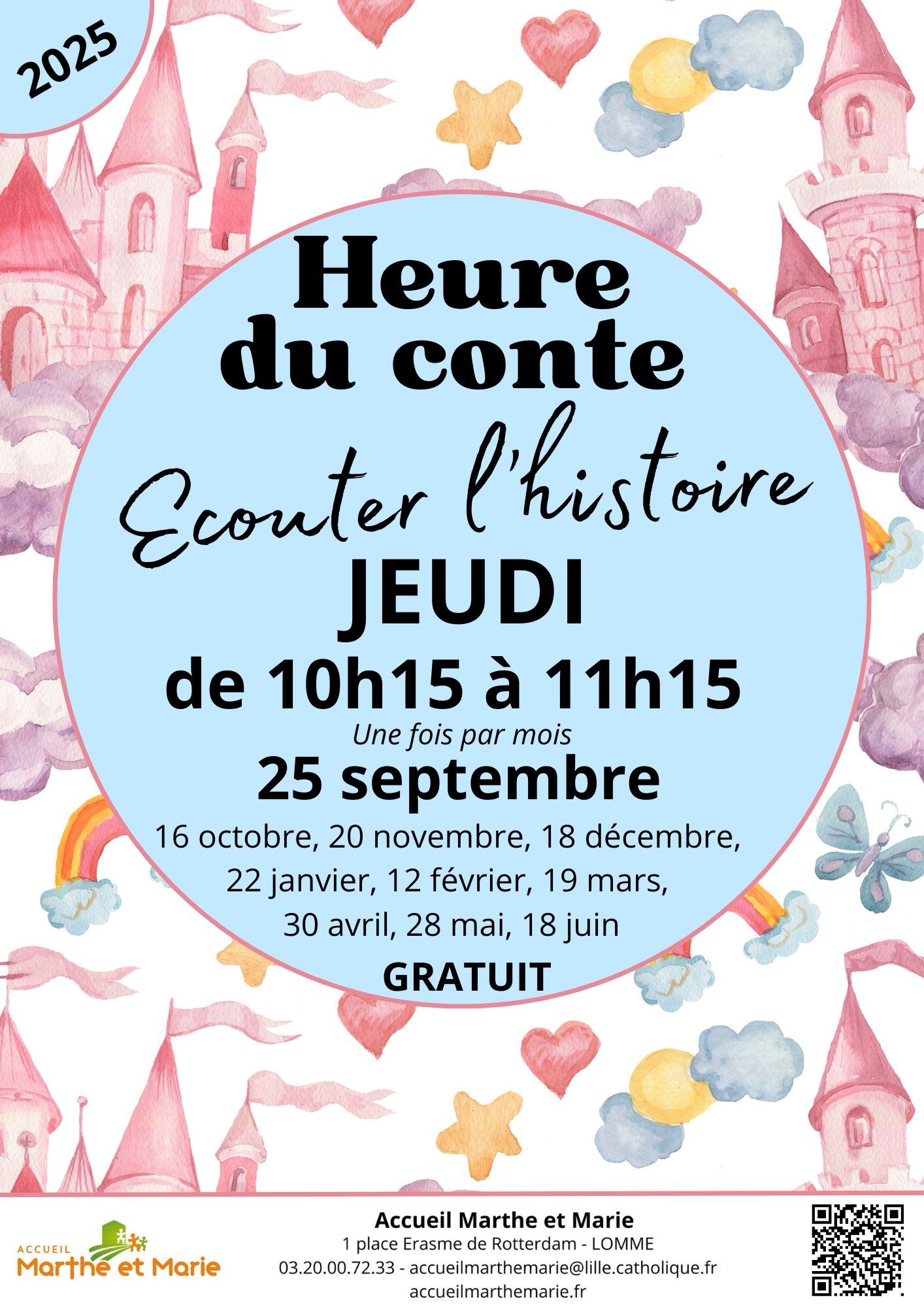 Heure du conte 2025 2026 TTES DATES