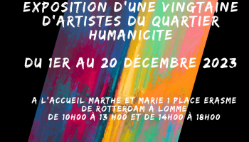 EXPOSITION DES ARTISTES DU QUARTIER HUMAICITE