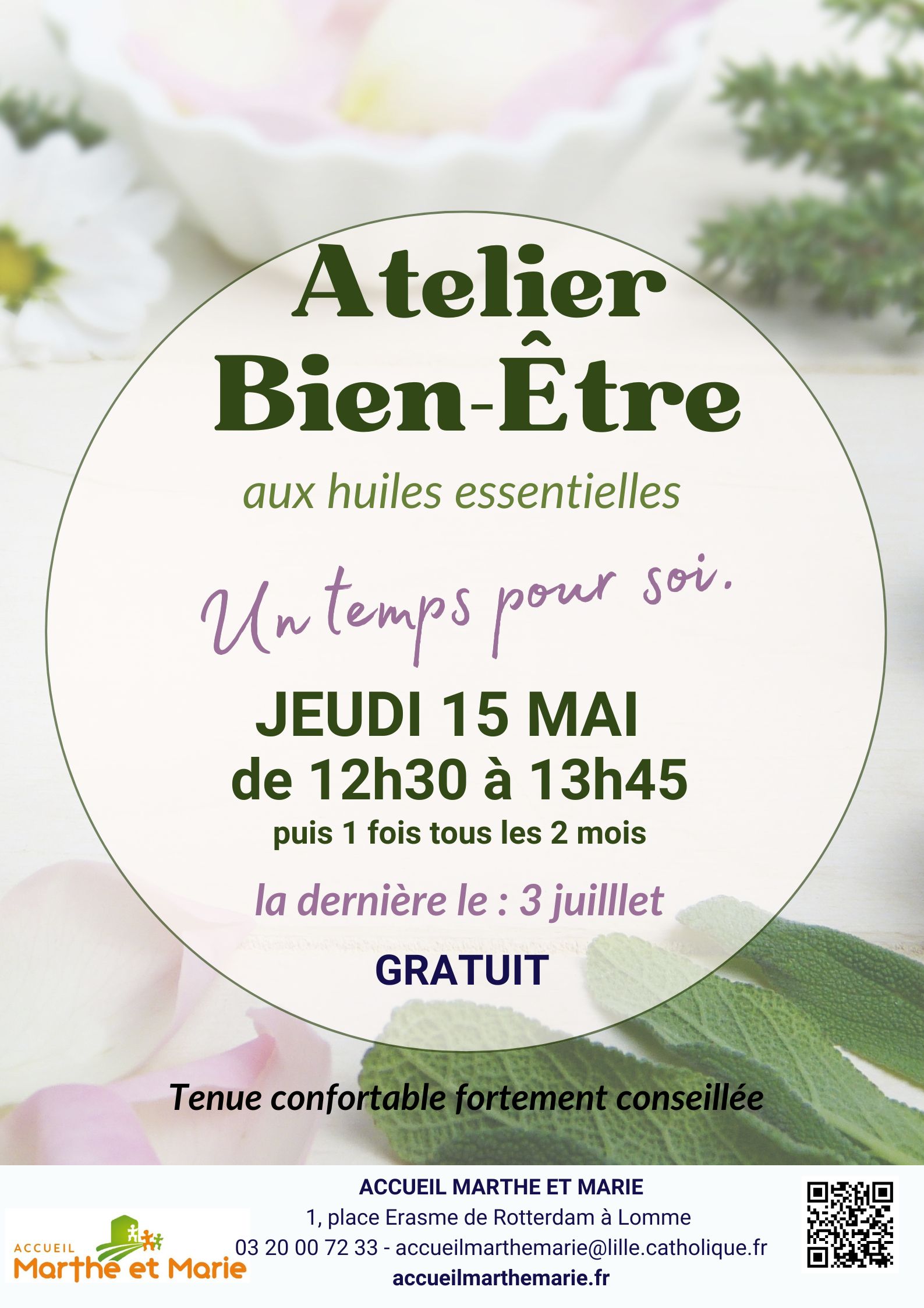 Propositions Bien être 15 MAI 2025