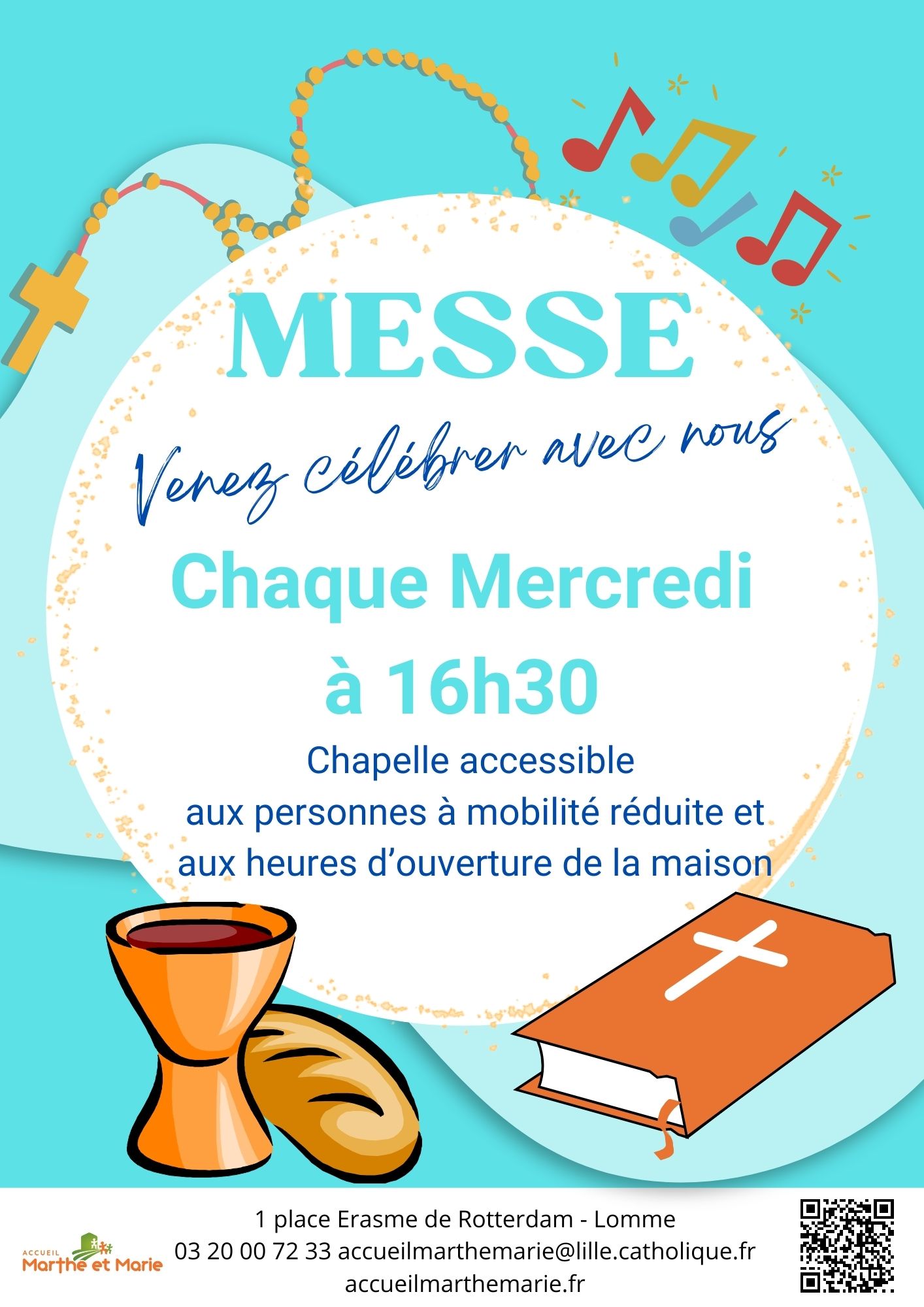 Affiche Messe 2024-2025