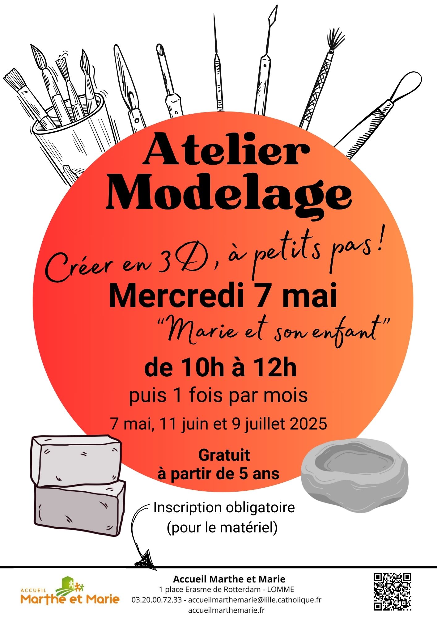 Sculpture Modelage MAI 2025