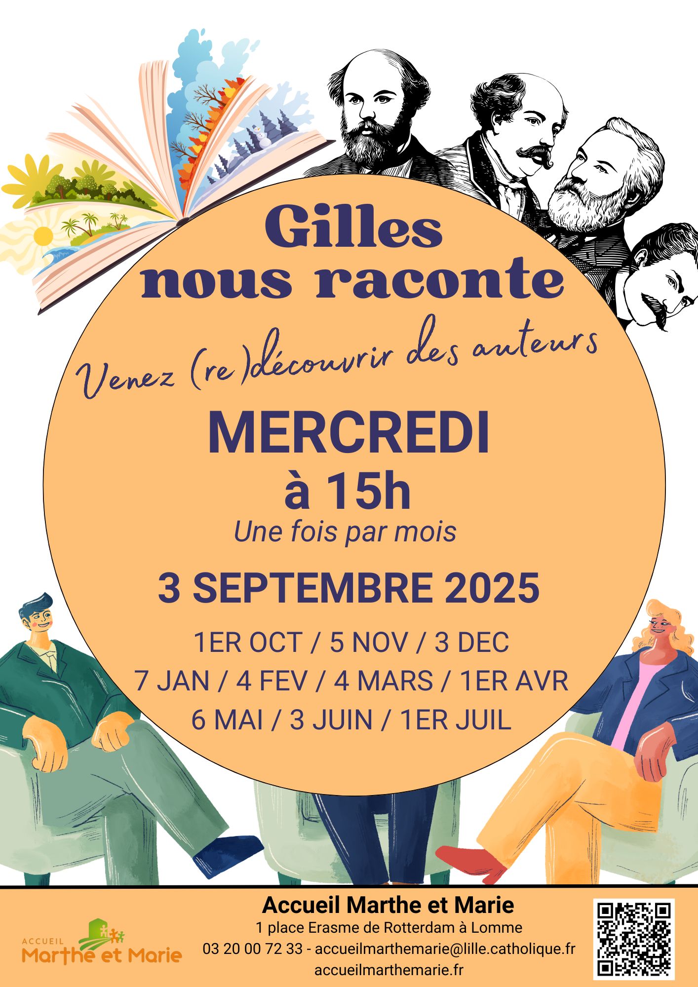 2025-26 Gilles raconte TTES DATES