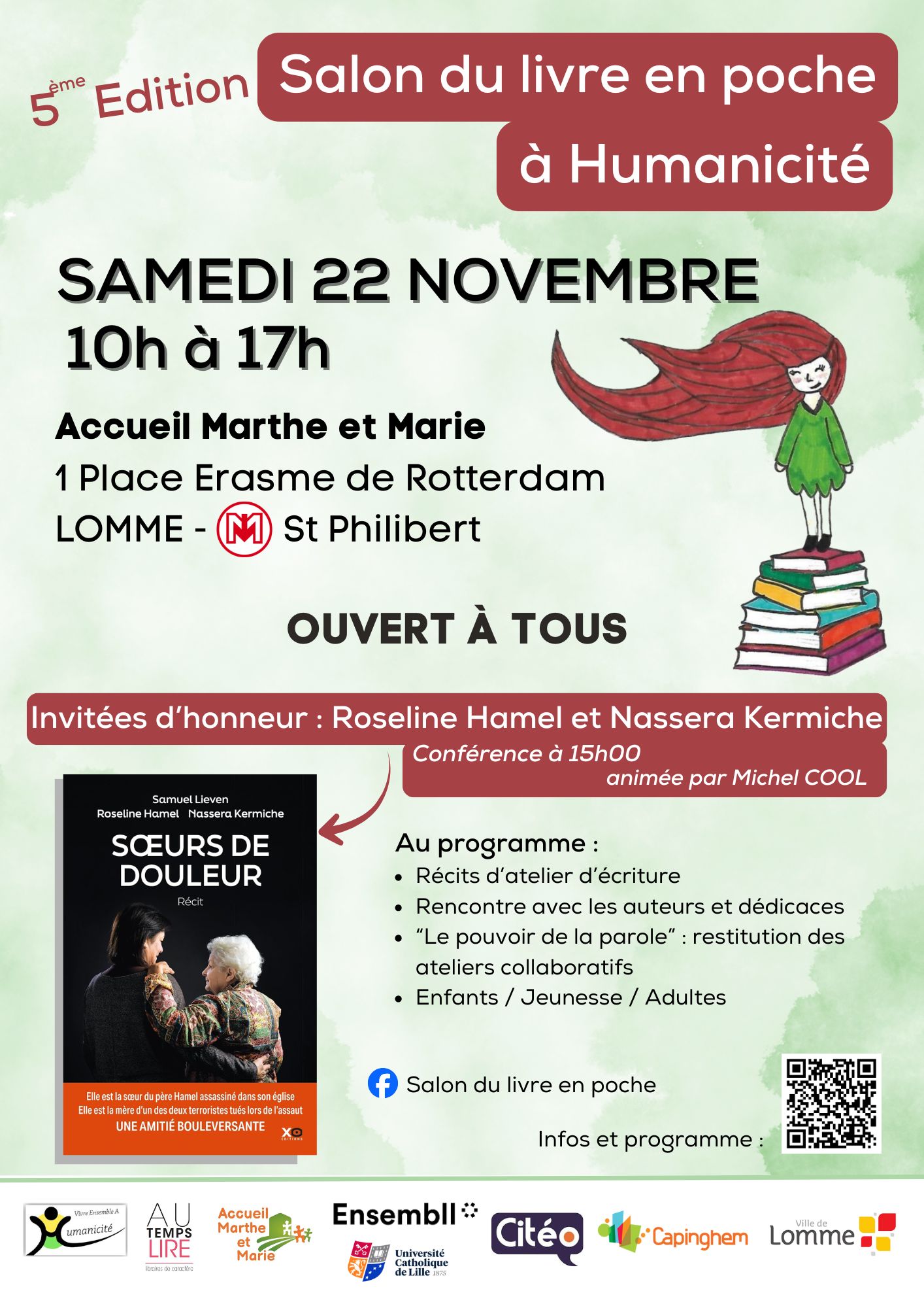 AFFICHE Visuel salon du livre en poche
