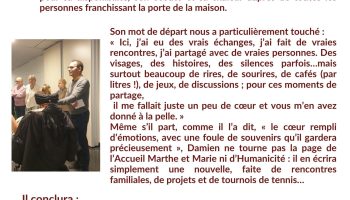 Remerciement Damien SITE amm