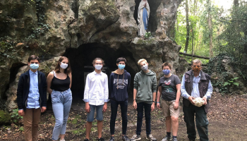 Cousinade train bleu