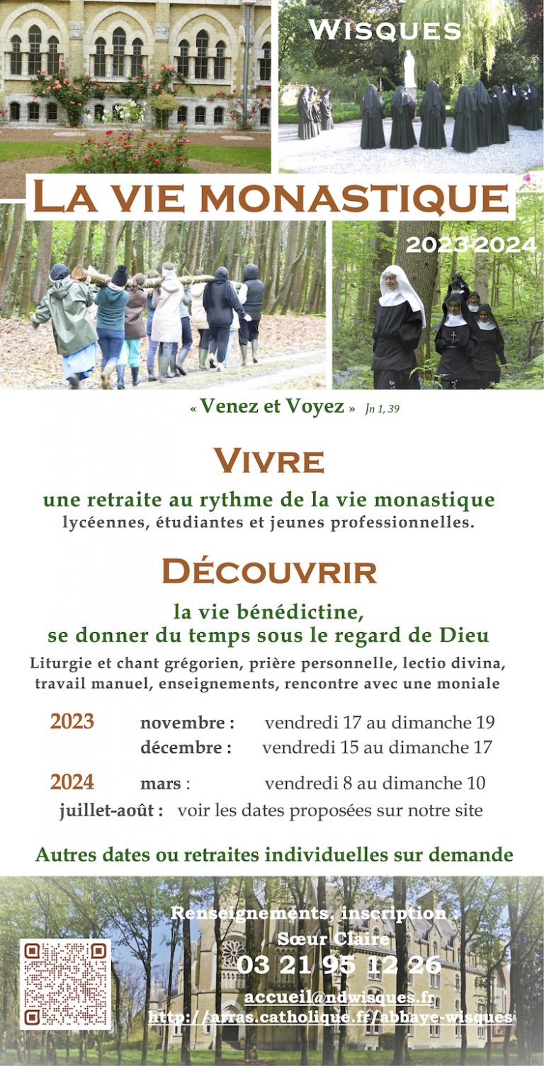 La Vie Monastique à l’abbaye NotreDame de Wisques Christonlille
