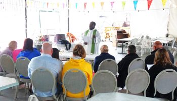 Celebration au camping de la Hooghe Moote 2023 07 30