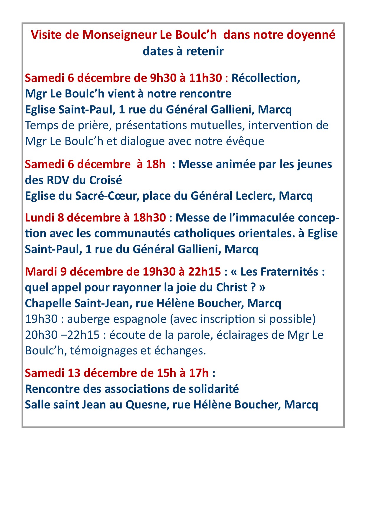 Bulletin paroissial 2025 11 23